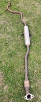 Купить Труба гаситель выхлоп катализатор yaris 2 1.3 2sz, фото thumb