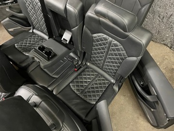 фото thumb №9, Сиденья кожа audi q7 4m s-line sq7 bentely 7/5 мест человек kpl b.ładny
