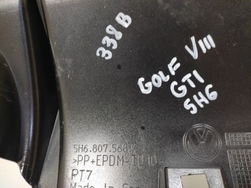 фото thumb №10, Volkswagen оригинальный номер 5h6807568k накладка бампера диффузор