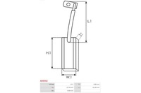 фото thumb №4, Щітка вугільна, генератор as-pl ab6002
