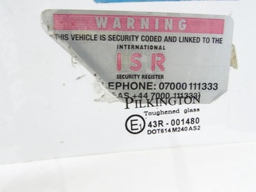 фото thumb №2, Ldv maxus 04-09 стекло дверь левый перед