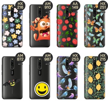 ETUI DO XIAOMI REDMI 8 WZORY BEZ TŁA NAKLEJKI STICKER OBUDOWA POKROWIEC