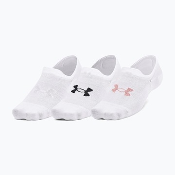 Носки Under Armour Ultra Lo 3 ​​пары черный/черный/угольно-серый M