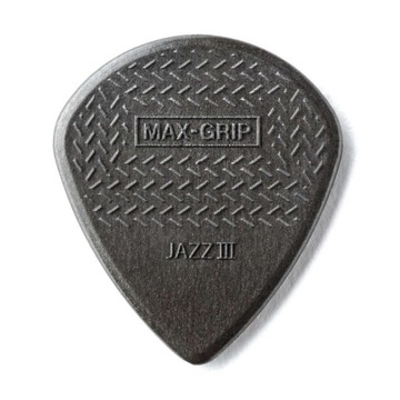 Медиаторы DUNLOP Max Grip Jazz III Carbon Fibre