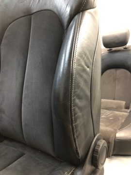 фото thumb №6, A6 c7 s line сиденья ковши кожа+ алькантара подогрев комплект