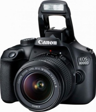 Canon EOS 4000D + объектив EF-S 18-55 DC III