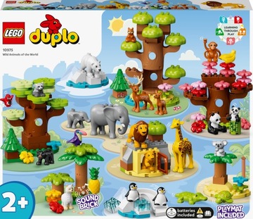 LEGO Duplo 10975 Дикие животные мира