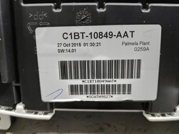 фото thumb №7, Ford fiesta mk7 рестайлінг спідометр  прилади c1bt-10849-aat