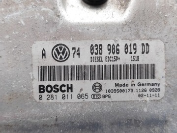 фото thumb №7, Vw golf блок керування / модуль ecu 1.9 tdi дизель 74kw 101 hp 038906019dd 2002