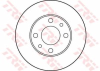 фото thumb №3, Тормозные диски тормозные перед trw df1721