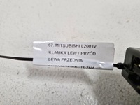 фото thumb №11, Mitsubishi l200 iv 4 ручка двері лівий перед ліва передня хром