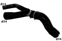 фото thumb №2, Sasic шланг радиатор opel astra h zafira