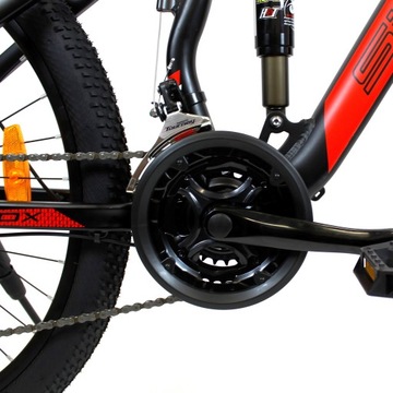 Полный MTB велосипед Алюминиевые колеса Аксессуары Shimano