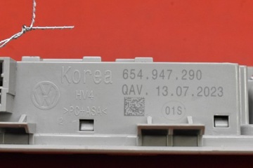 фото thumb №7, Лампа освещение интерьера зад 654947290 skoda fabia 4 iv 21-