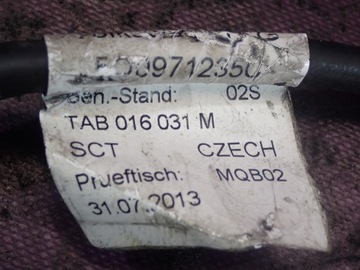 фото thumb №5, Octavia iii 3 13- 1,2 tsi джгут електричний клема мінус mi5owa q0971235c