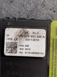 фото thumb №8, Датчик kąta поворота модуль pod руль vw passat b6 3c0953549a