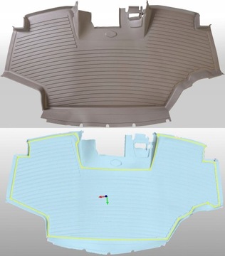 Deutz Fahr Series 9 9290 TTV 2016-2019 Коврик