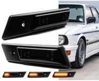 фото thumb №15, Динамичный чёрные поворотники led bmw e24 e28 e30 m3m5 тонированный pływające