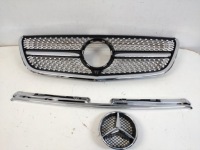 фото thumb №13, Новая решётка радиатора mercedes w447 vito 2016-19 diamond чёрный +хром