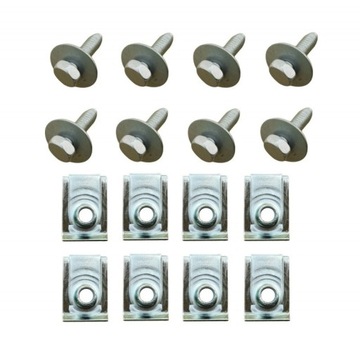 фото thumb №1, Клипсы защитные накладки двигателя renault clio trafic kangoo