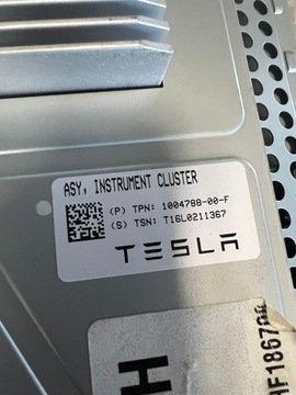 фото thumb №7, Tesla s рестайлінг спідометр  прилади спідометр дисплей європа