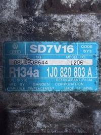 фото thumb №5, Компресор кондиціонера компресор насос audi a3 1.8 1j0820803a