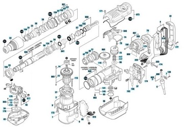 ДВИГАТЕЛЬ BOSCH ДЛЯ ОТВЕРТКИ GSR 18-2-LI