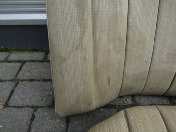 фото thumb №7, 2 mercedes w124 sedan кремовый диван задняя спинка 85-88 узкая планка