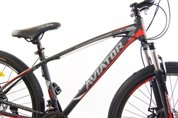 ГОРНЫЙ ВЕЛОСИПЕД 27.5 SHIMANO ALU, ПОДВЕСКА 2XДИСКОВ