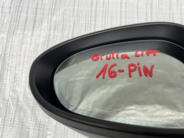 фото thumb №5, Alfa romeo giulia квадрифоліо рестайлінг дзеркало ліві 16-pin