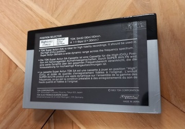 TDK SA 60 Аудиокассета