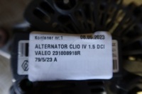 Генератор clio iv 1.5 dci 231008918r Оригинал, фото thumb
