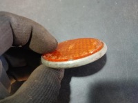 фото thumb №9, Відбивач помаранчевий cccp uaz gaz wołga dniepr ural оригінал акція 60mm