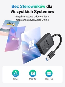 Устройство чтения карт Micro SD UGREEN USB 3.0 SD/TF