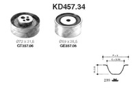 фото thumb №2, Snr грм kpl. ремінь + ролик audi 100, 80, a6,