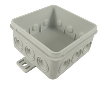 PUSZKA N/T HERM. IP54 74×74×41mm POPIELATA V5