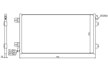 фото thumb №14, Nissens 94659 конденсатор, кондиционер