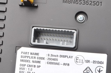 фото thumb №8, Renault clio v zoe дисплей ektan радио навигации 280915092r