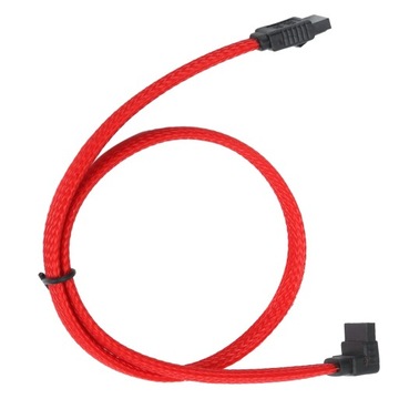 SATA 7-контактный угловой 8-жильный кабель