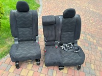 фото thumb №1, Nissan x-trail t32 заднее сиденье задняя тканевая + ремни