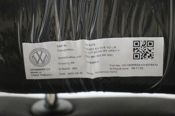 фото thumb №9, Сидіння диван обшивки vw passat b8 рестайлінг