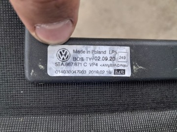 фото thumb №6, Vw touran ii 5t1 ролета багажника
