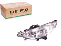 фото thumb №1, Peugeot 207 06- фара лінза лівий новий depo^