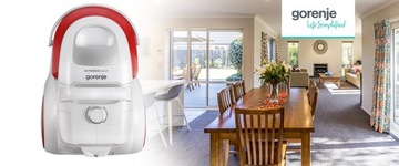 Пылесос Gorenje VCEB01GAWWF с водяным фильтром + фильтр Gorenje HFGFAF Hepa