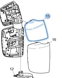 фото thumb №1, Корпус накладка дзеркало панорамного scania