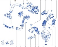 фото thumb №14, Труба шланг воздуха renault clio v captur ii 1.0 tce 144603257r
