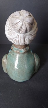 Figurka Dama Vallis Keramik lata 70 te vintage design