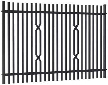 Два -личные входные затворы Скалы BR.25.2.2 RAL 120x300 см