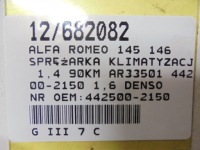 фото thumb №8, Alfa romeo 145 146 компресор 442500-2150 1,6