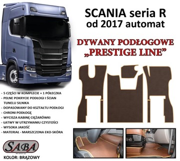 Коврики PRESTIGE LINE Scania R 2017 г.в.